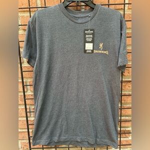 Browning Men's Charcoal Tee NWT